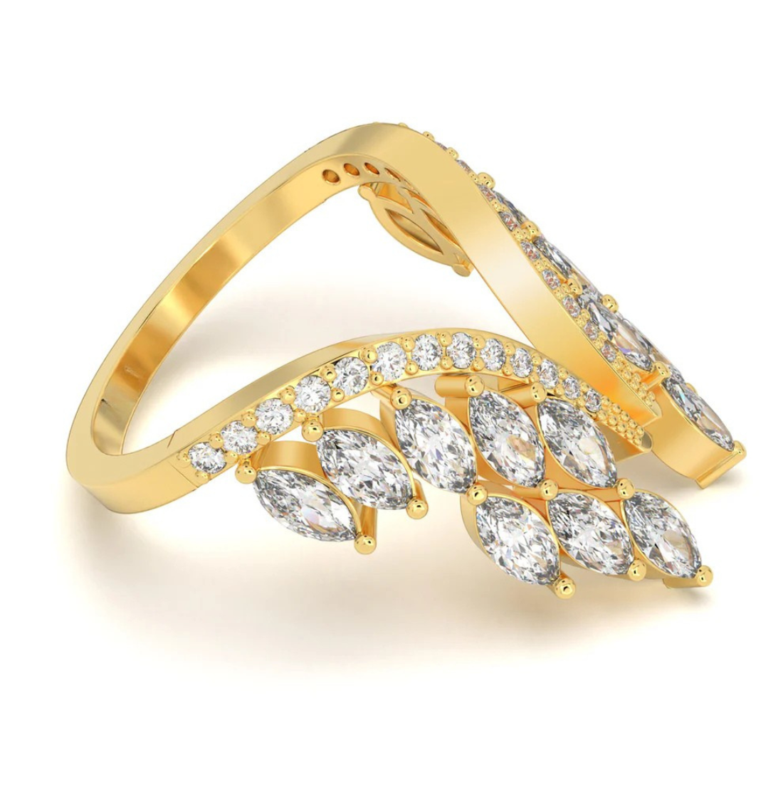 Crown Royale 18k Gold Ring