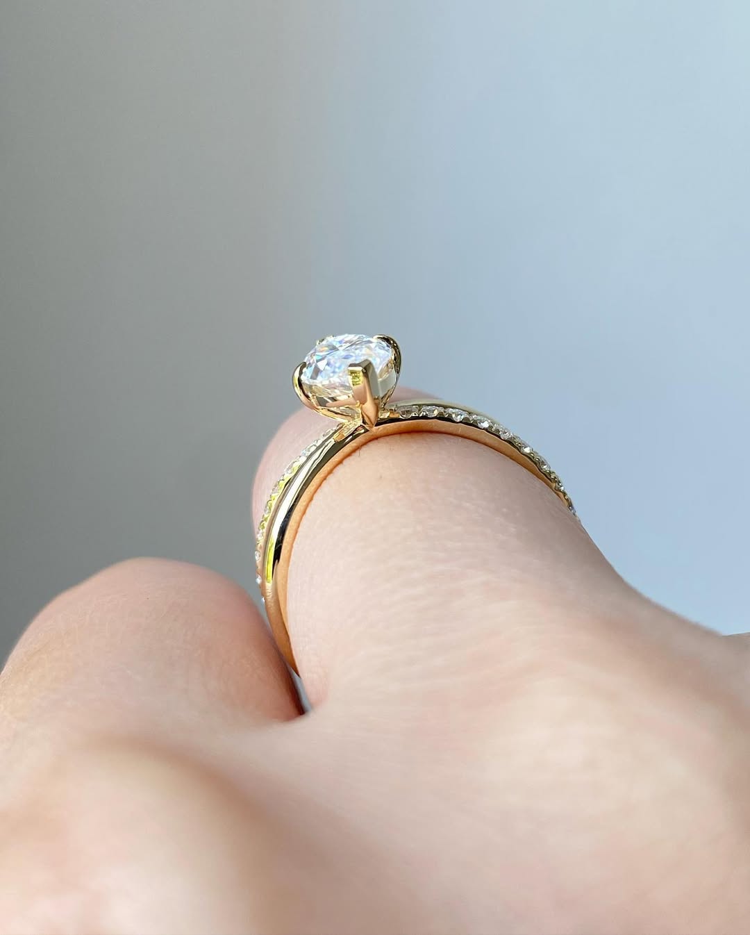 Marquise Diamond Engagement Ring