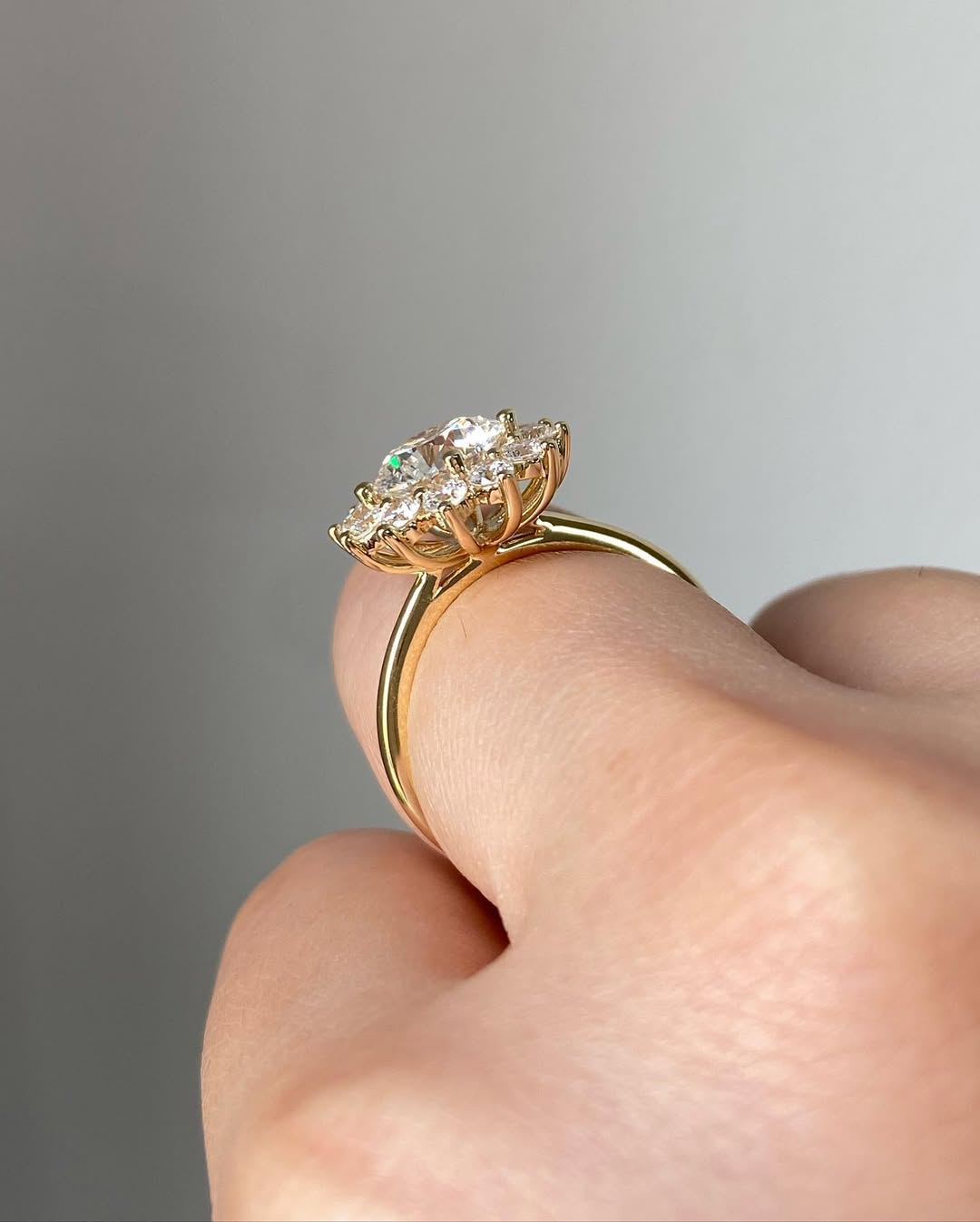 Floral Inspired Diamond Ring