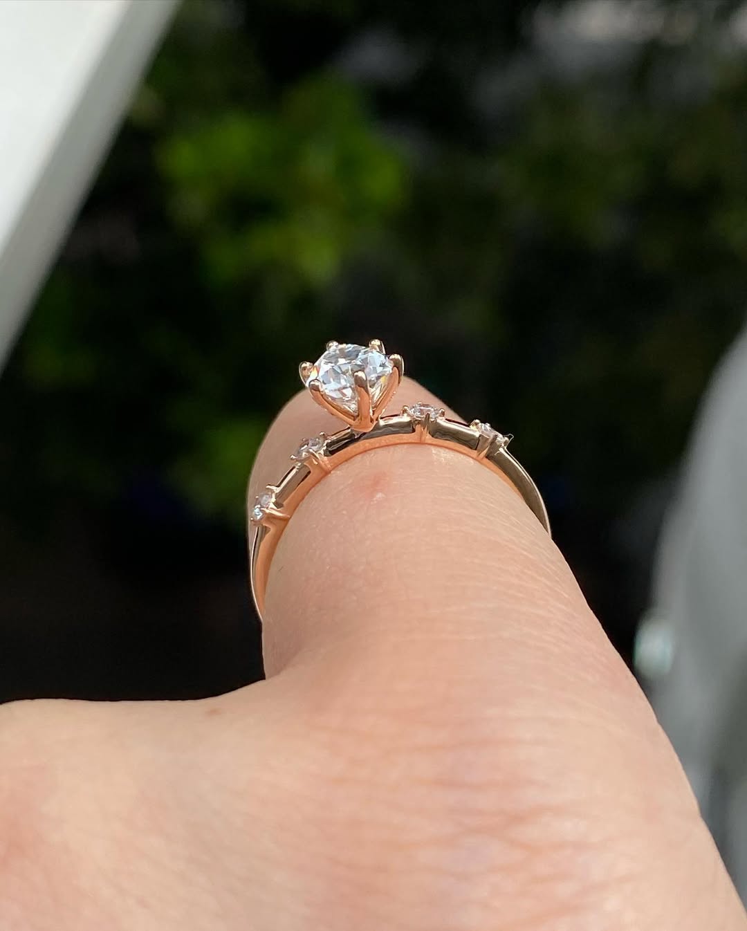 Pear Diamond Engagement Ring