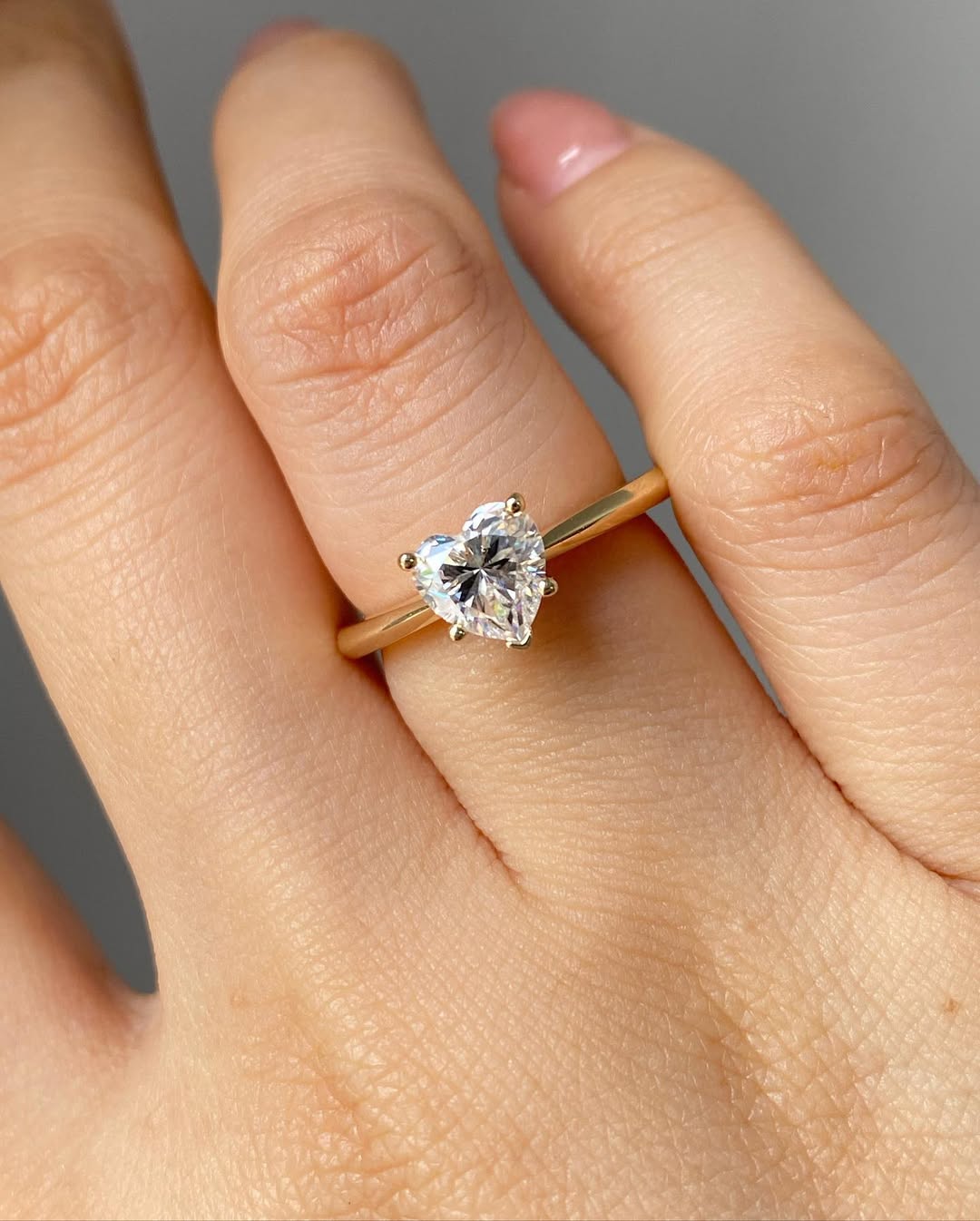 Heart Shape Diamond Ring
